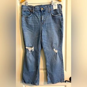 J. CREW 9” Billie Demi Boot Crop Jeans NWT